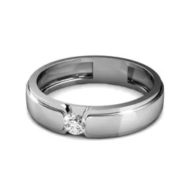 0.35 CT Round Cut Diamonds - Mens Ring