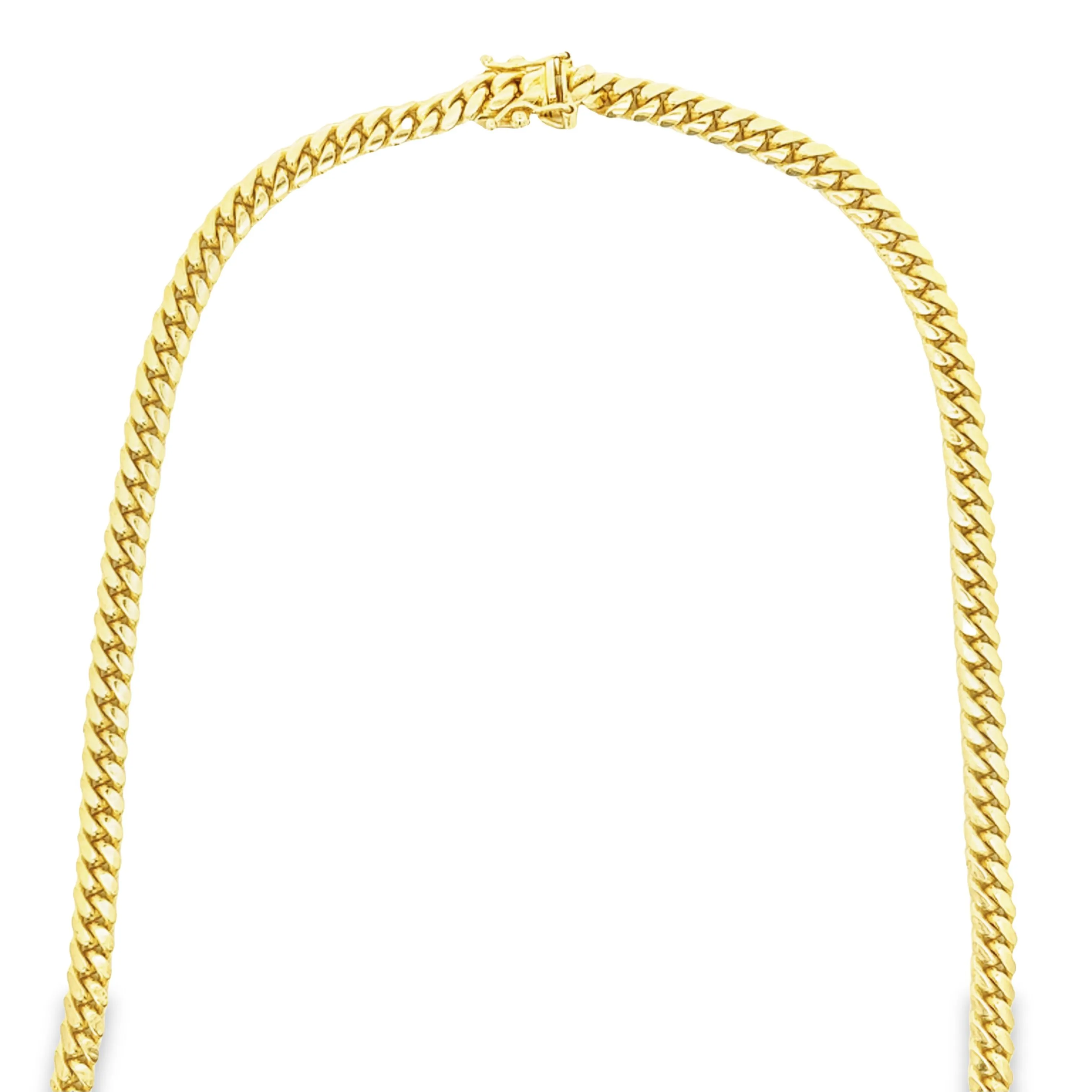 10k Yellow Gold Mens Link Chain - 46.8GR