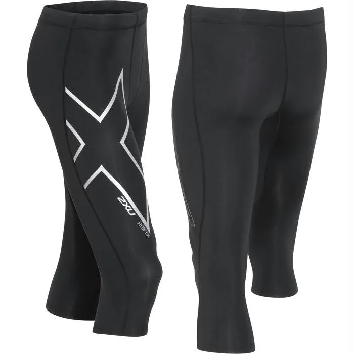 2xu Mens Hyoptik 3-4 Ct Blk Md