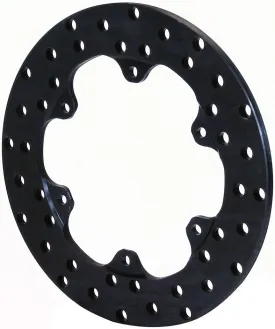 6 Bolt Standard Hole Mount Steel Rotors - Drilled WB160-3306