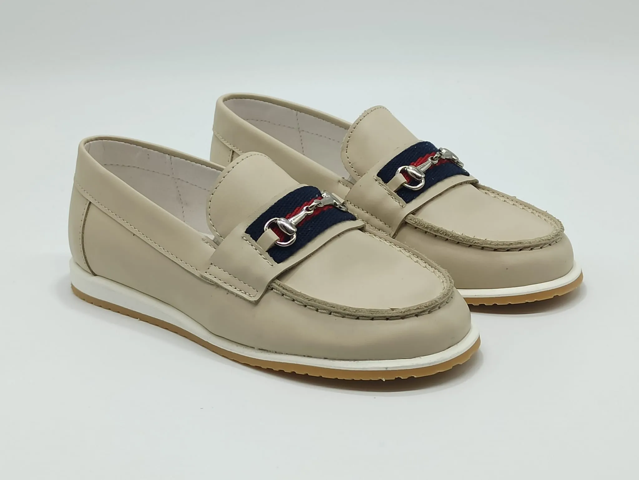 6307 Tan Horsebit Loafers