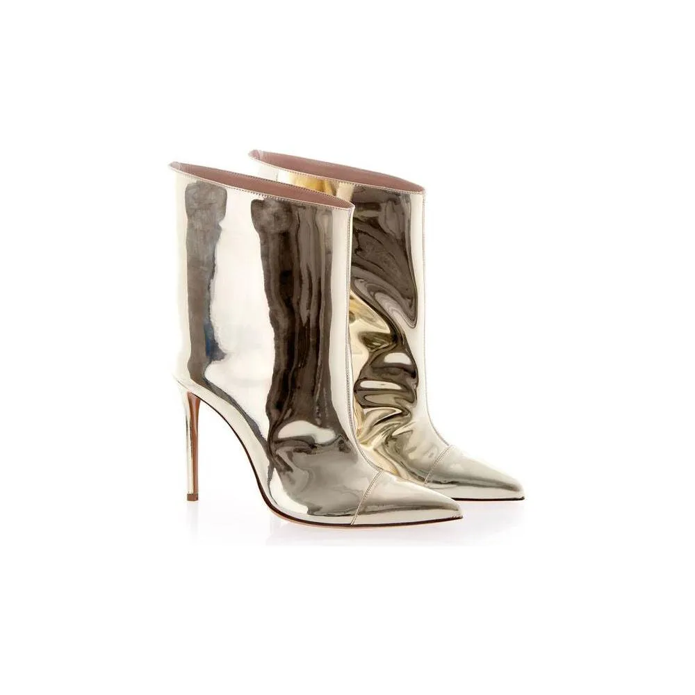 Alexandre Vauthier Multicolor Leather Patent Boot