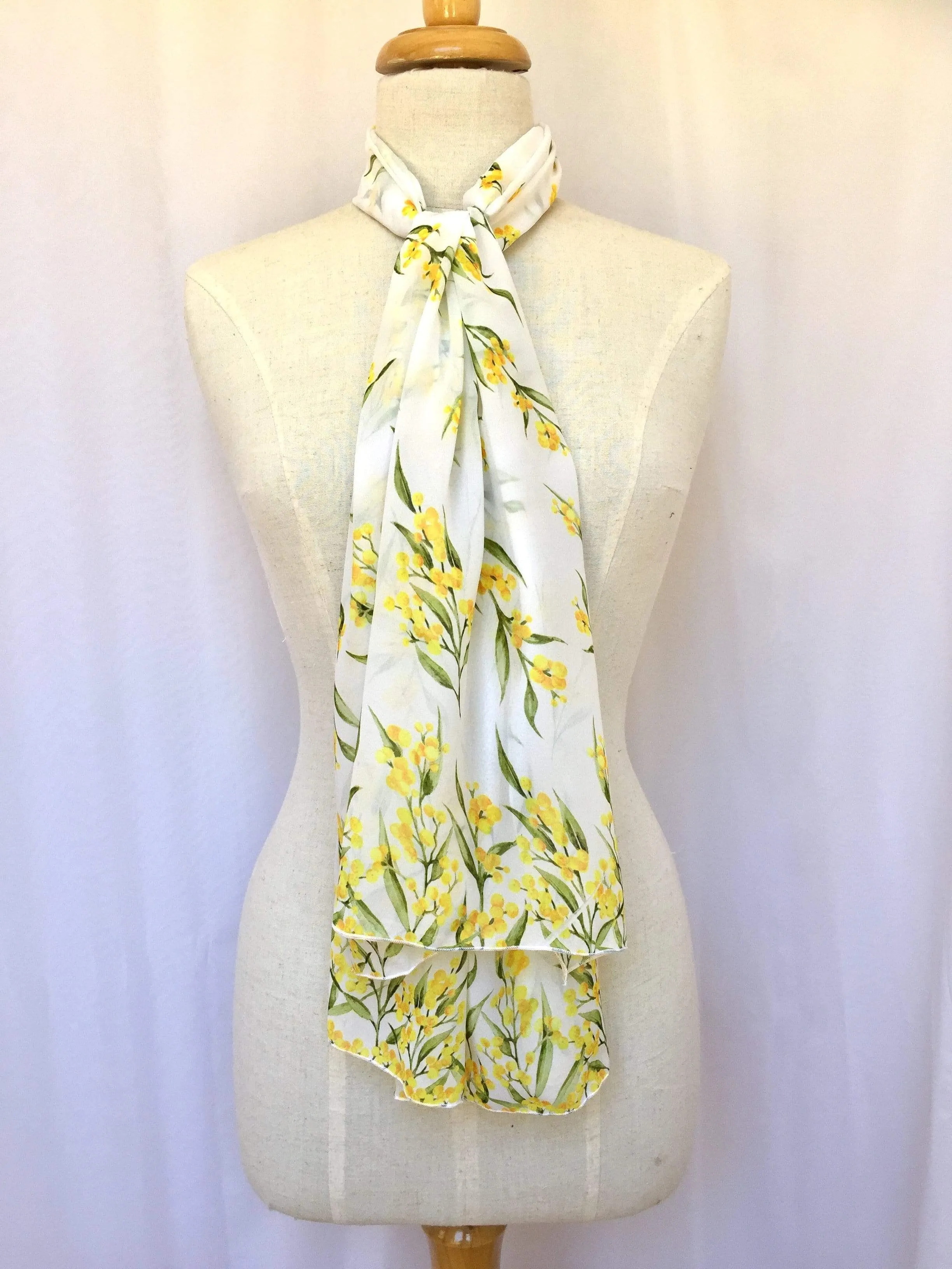 Australian Golden Wattle Scarf