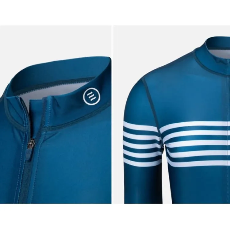 Barrel Womens Ocean ZipUp Rashguard-BLUE