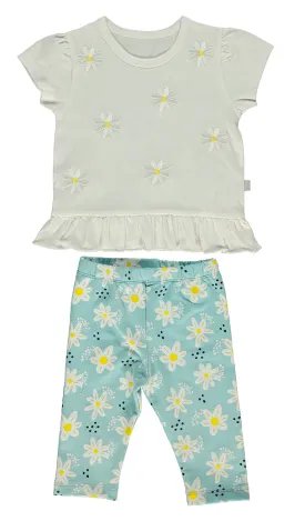 Bebetto Top and Leggings Set Daisy (3-5yrs)