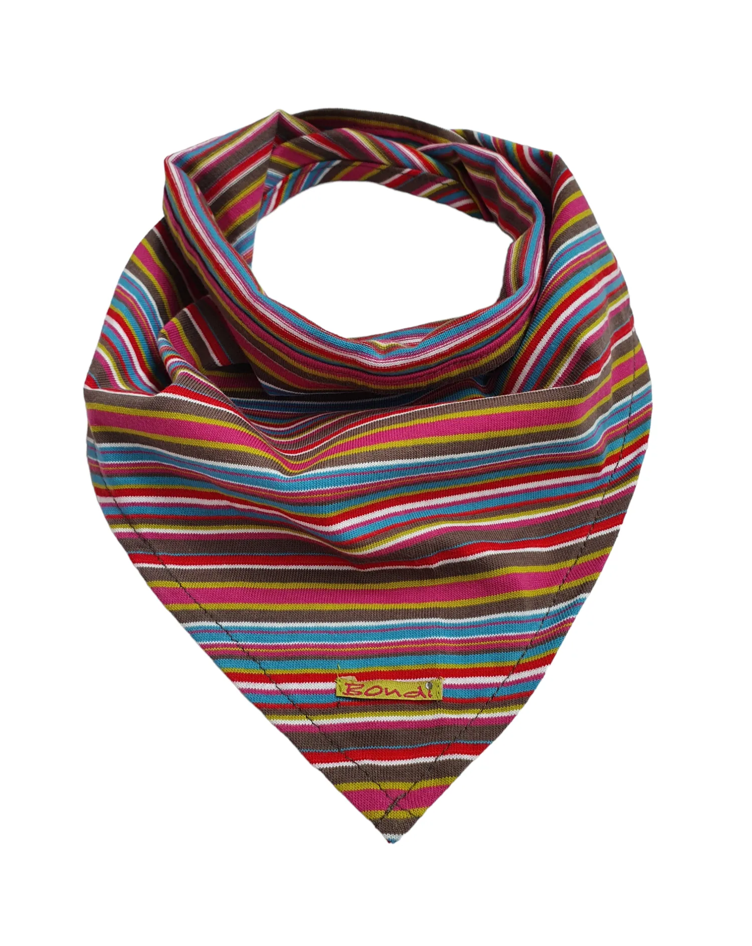 Bondi Cotton Bandana Bib Striped