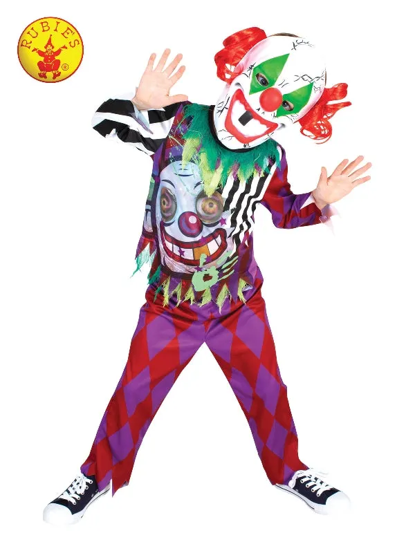 Boys Costume - Scary Clown Lenticular Costume