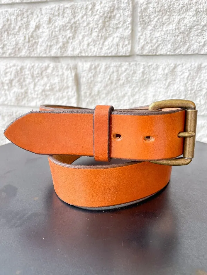 Brown Leather Belt