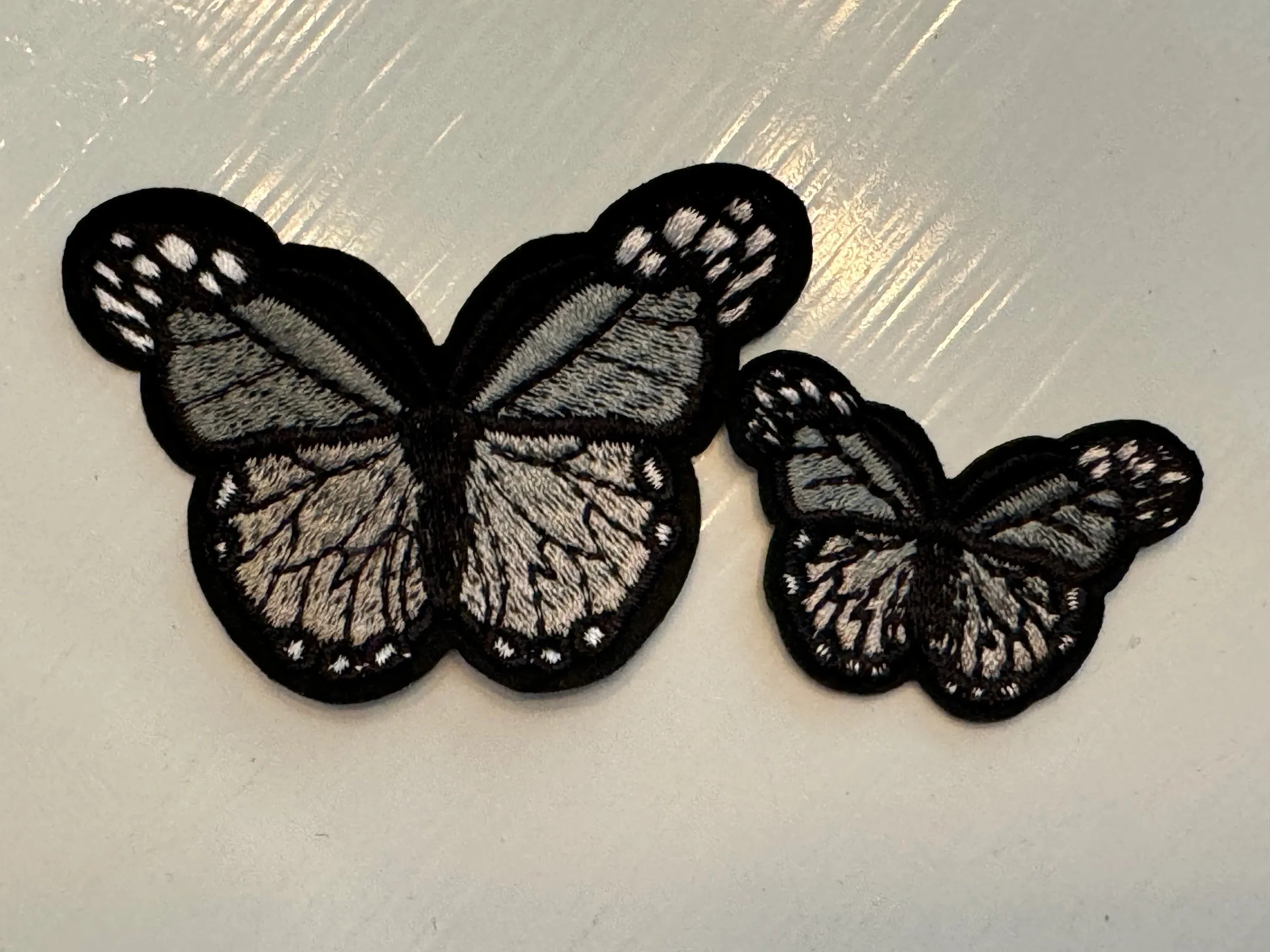 Butterfly Iron On Patches (Various Colors)