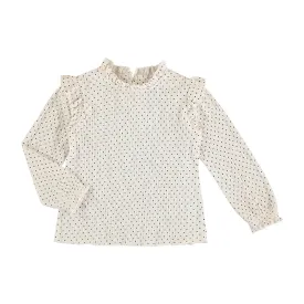 Chickpea Spotted Long Sleeve Girls Shirt  - Select Size