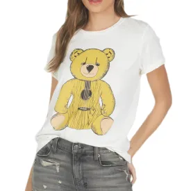 Classic Guitar Bear Tee - Milk.