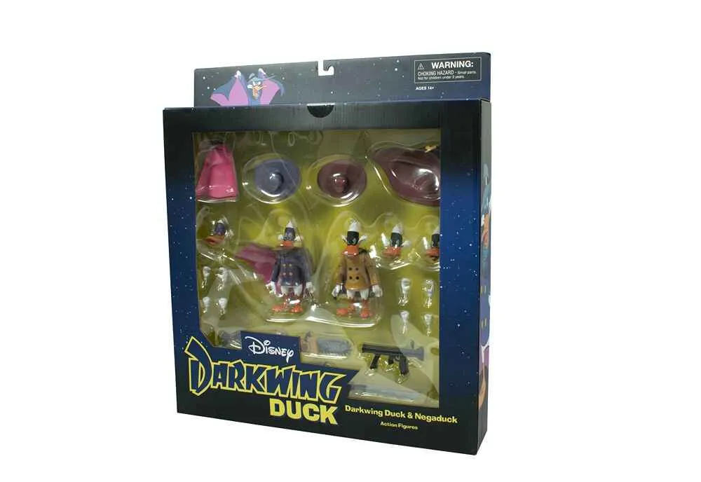 Dawkwing Duck and Negaduck Deluxe Action Figure Box Set