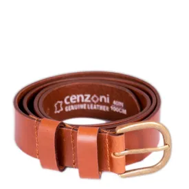 Double Loop Leather Belt - BOP1.5L(N) - SALE