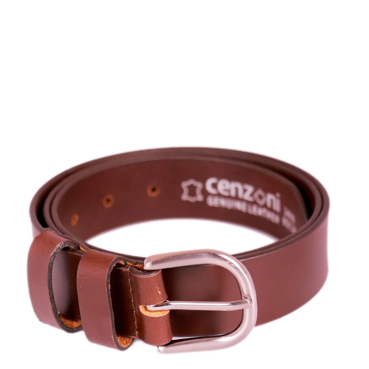 Double Loop Leather Belt - BOP1.5L(N) - SALE