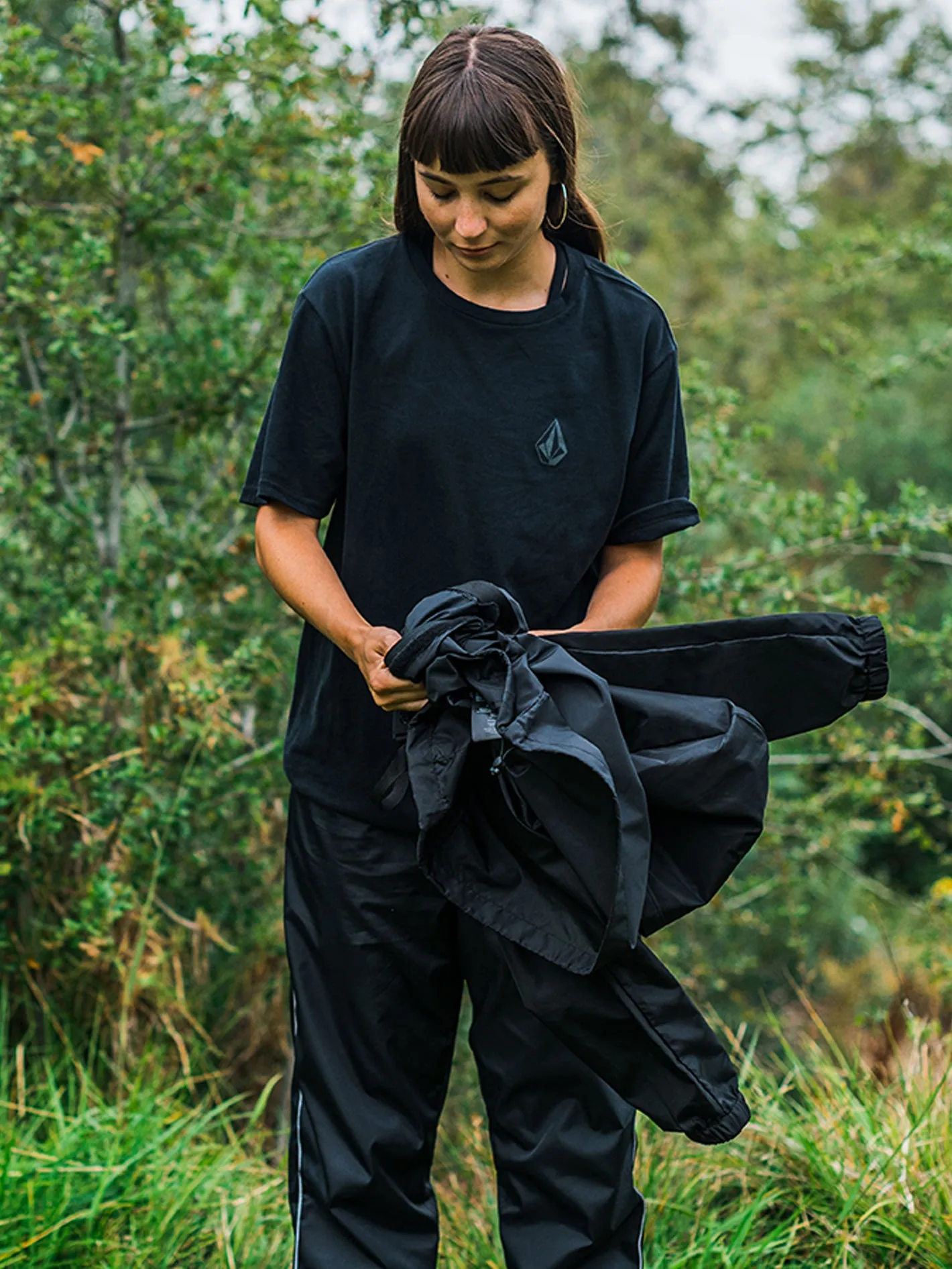 Earth Tripper Windbreaker - Black