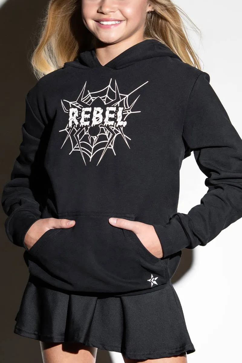 Glow in the Dark Unisex Hoodie in Creepy Crawler