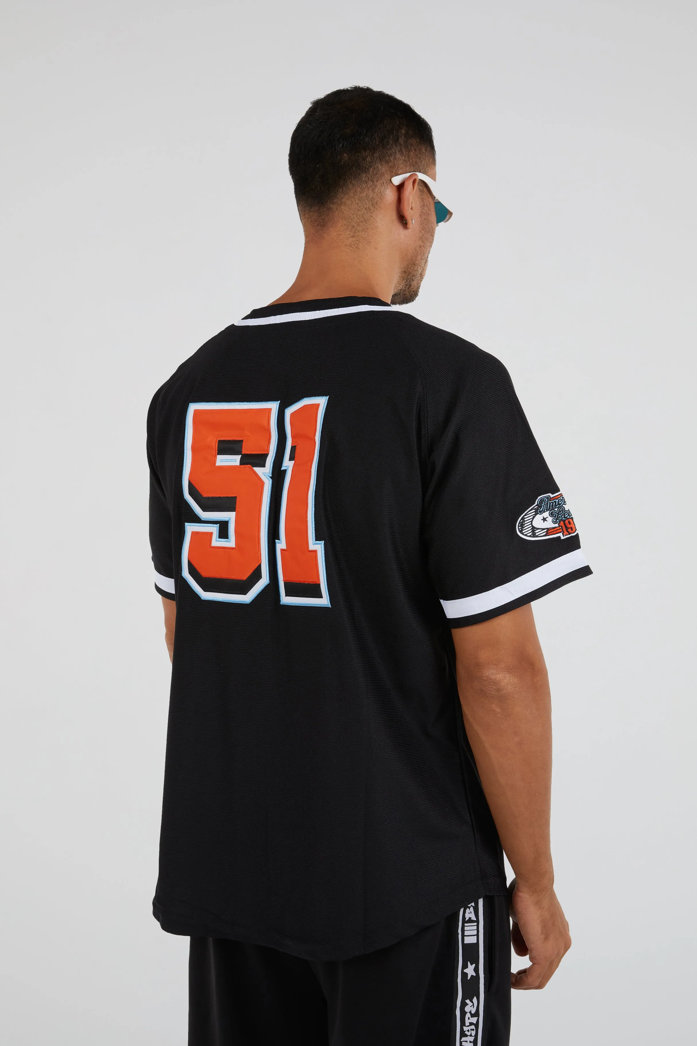 Headgear - Miami Giants Black Button Down Jersey