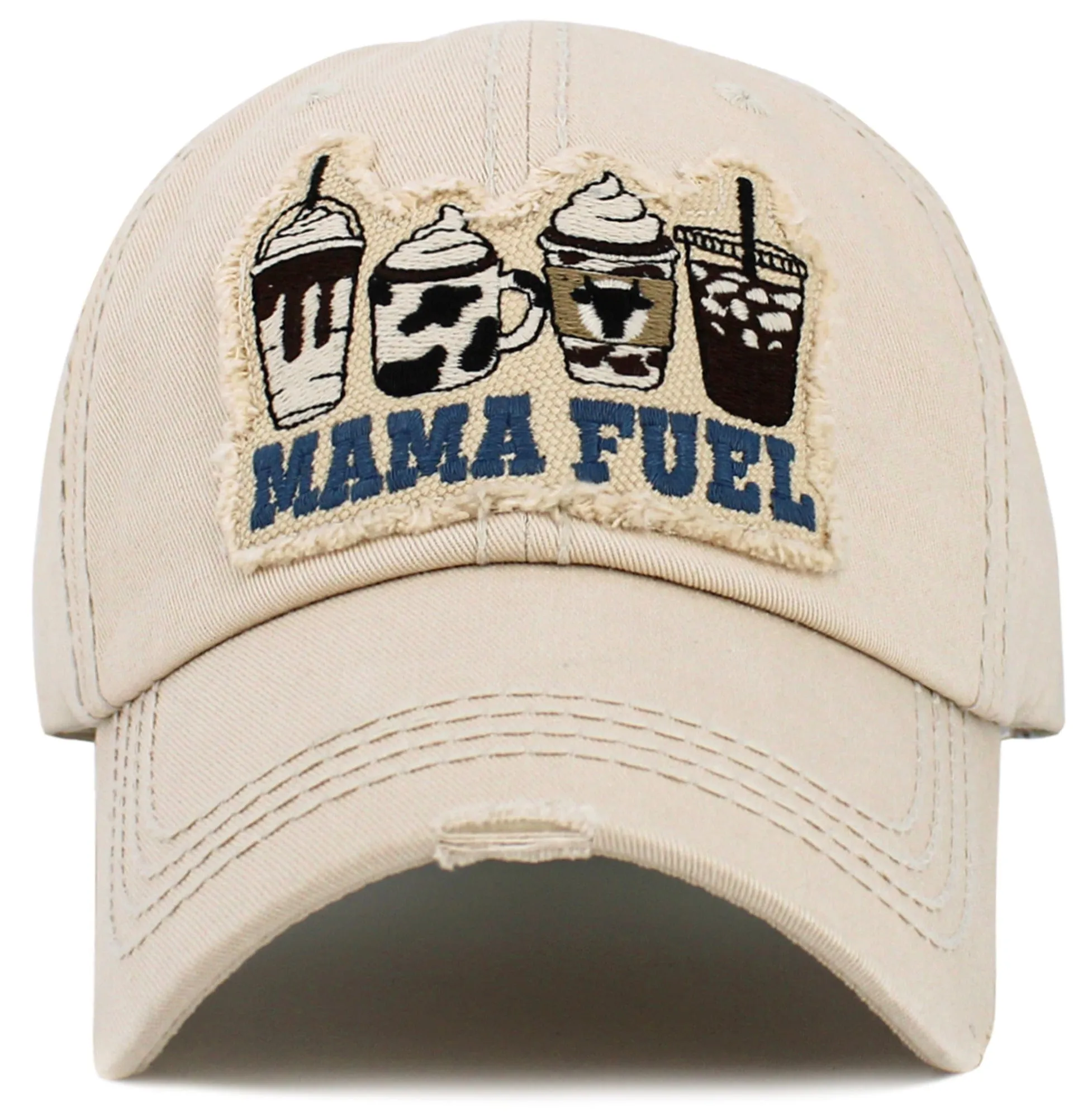 KBV1594 Mama Fuel Vintage Baseball Cap