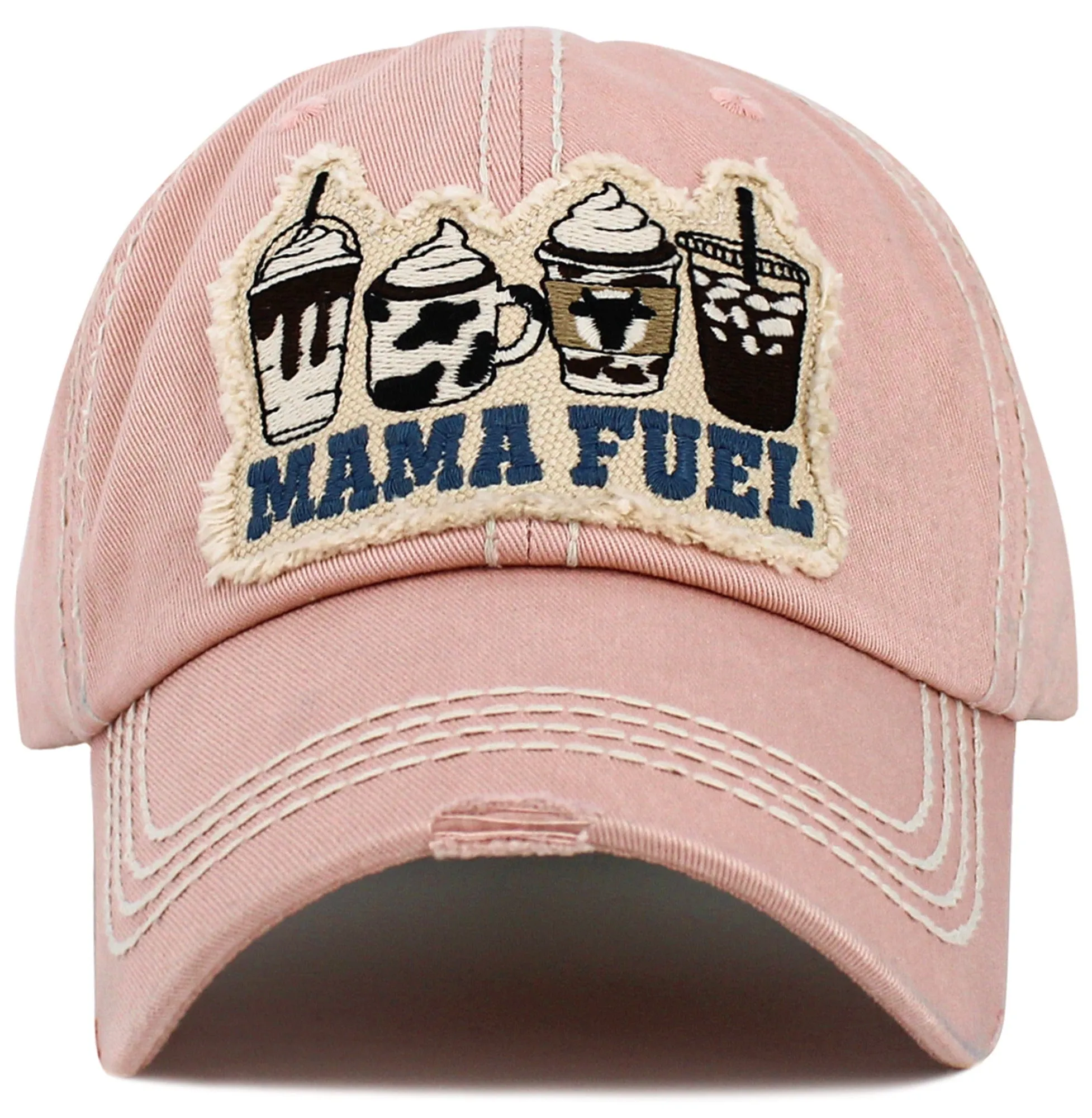 KBV1594 Mama Fuel Vintage Baseball Cap