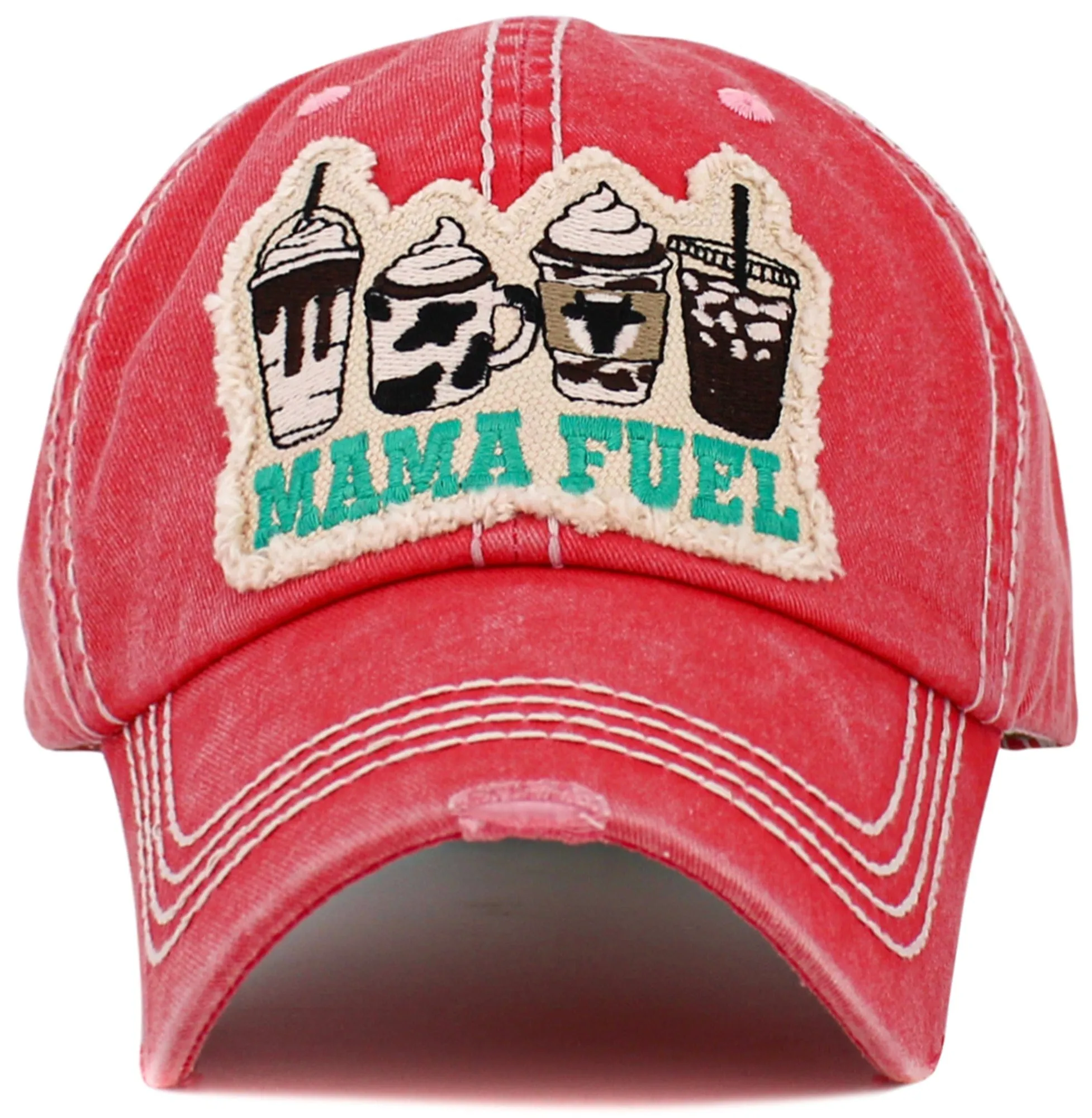 KBV1594 Mama Fuel Vintage Baseball Cap