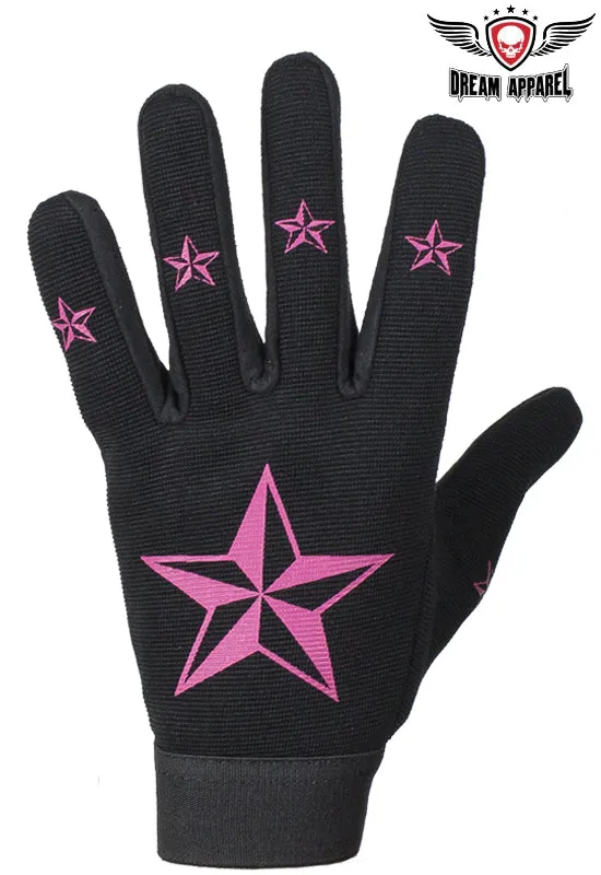 Ladies Textile Mechanic Gloves