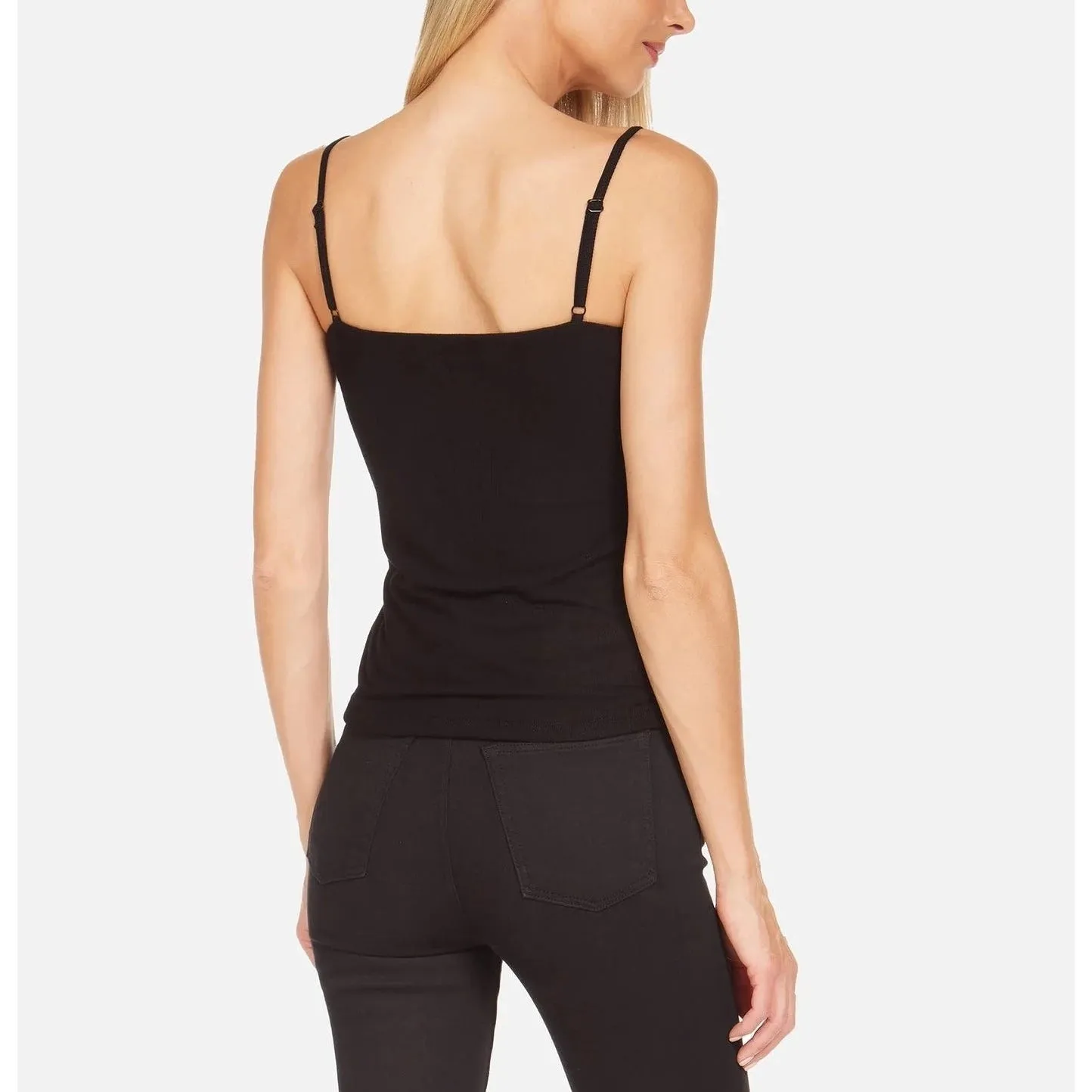 Lonza Spaghetti Cut Out Top - Black.