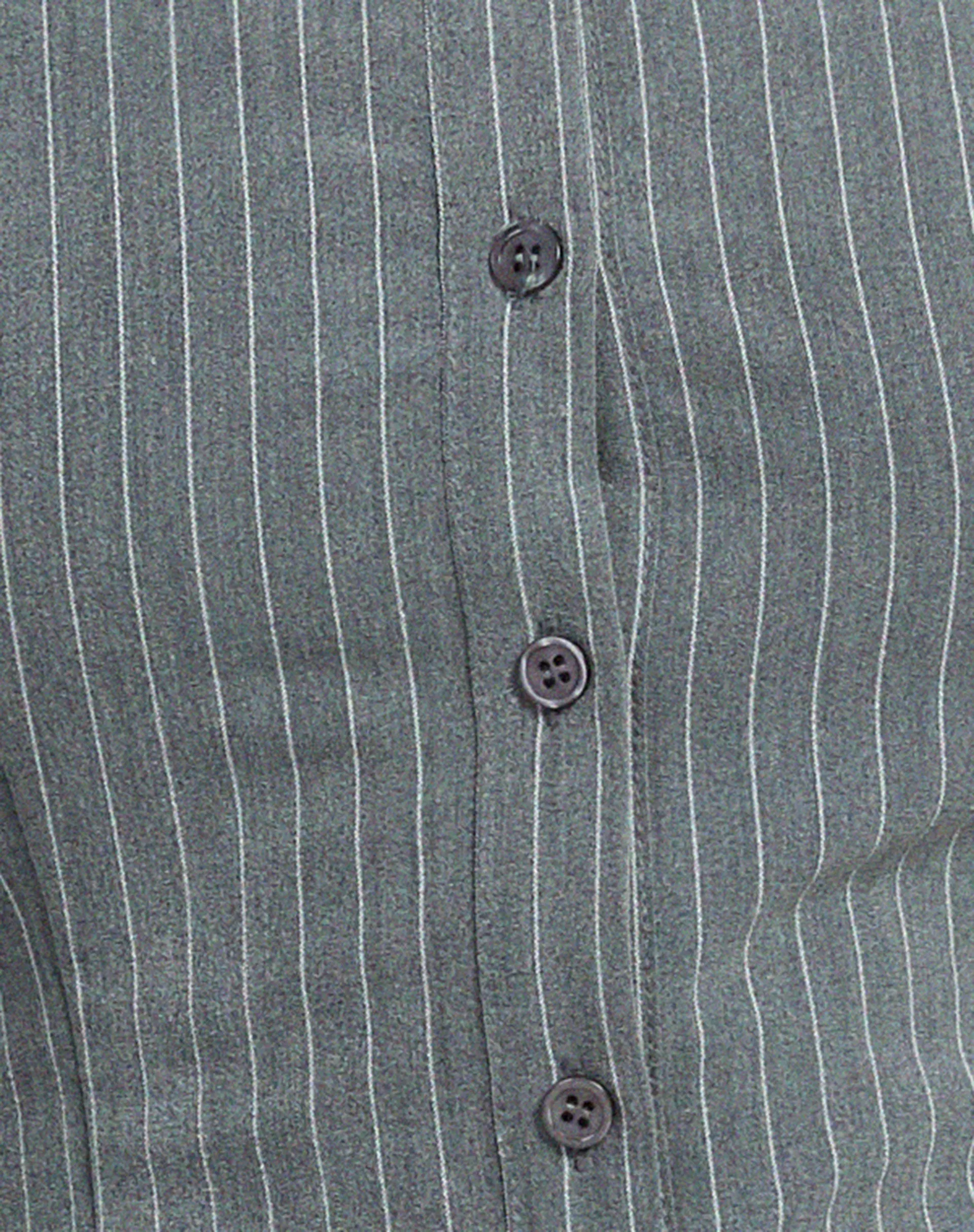 Madian Top in Pinstripe Grey