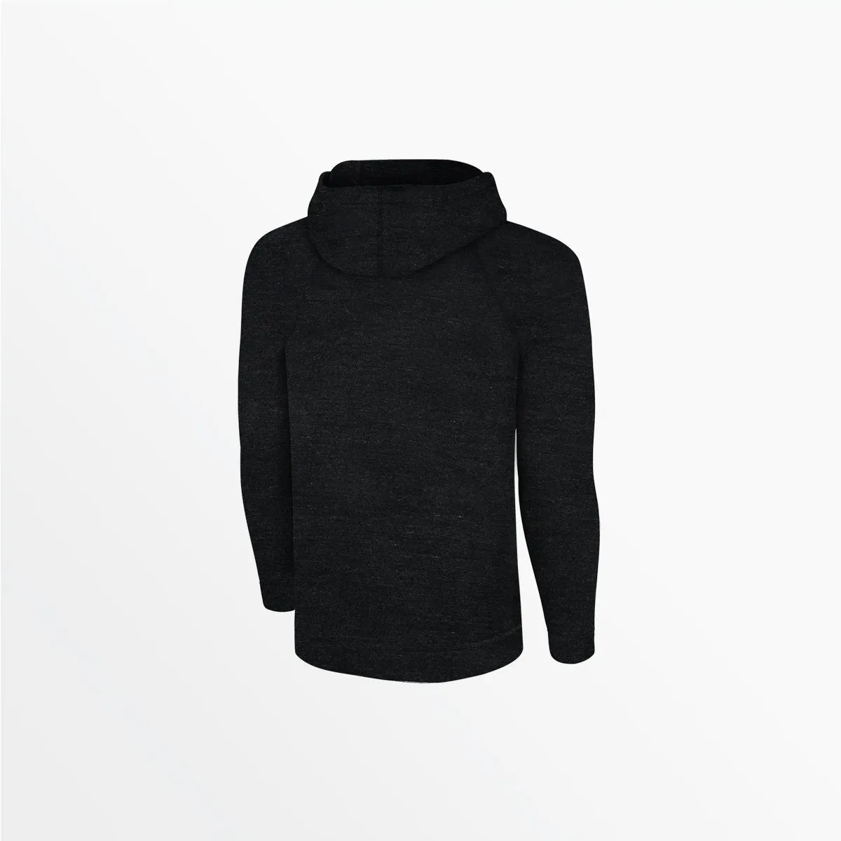 MEN'S HEATHERED ZIP UP HOODIE