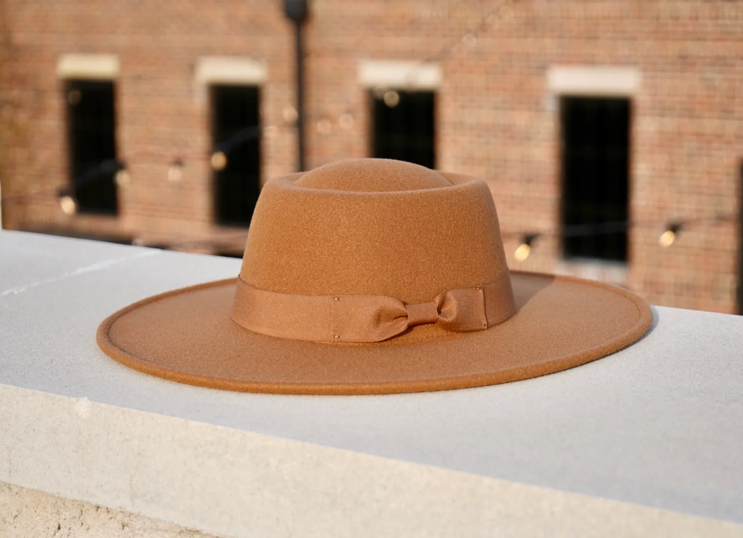 Milan Bolero Hat - Light Tan