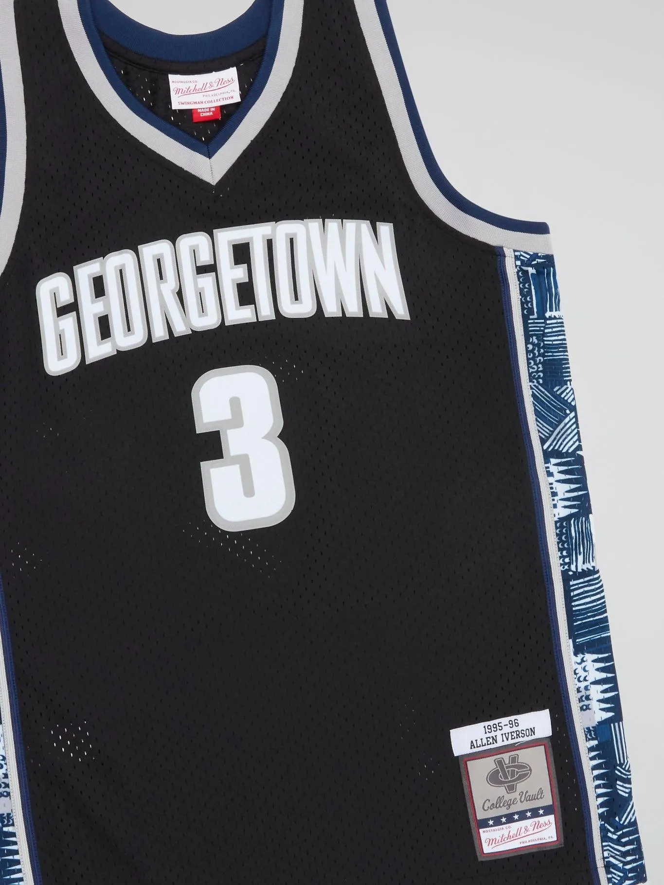 Mitchell and Ness - NCAA Alt. Jersey Georgetown 1995 Allen Iverson