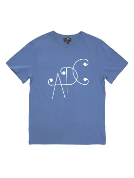 M_T-SHIRT ROY_ IAA BLEU