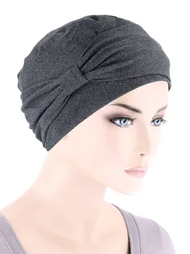 NCCB-CHARCOAL#Comfort Cap in Buttery Soft Charcoal Gray