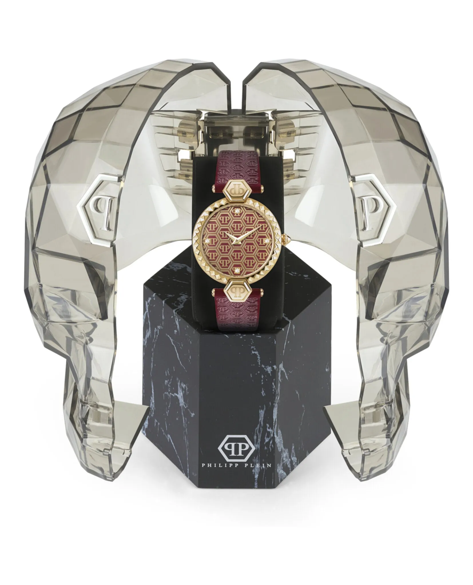 Philipp Plein Plein Couture Leather Watch