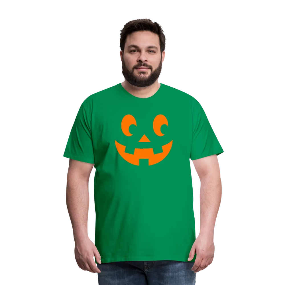 Pumpkin Face Men's Halloween T-Shirt