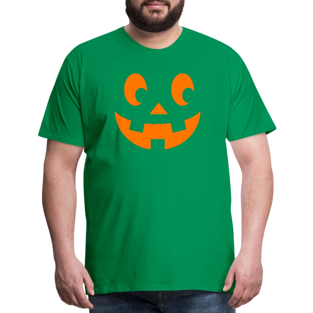 Pumpkin Face Men's Halloween T-Shirt