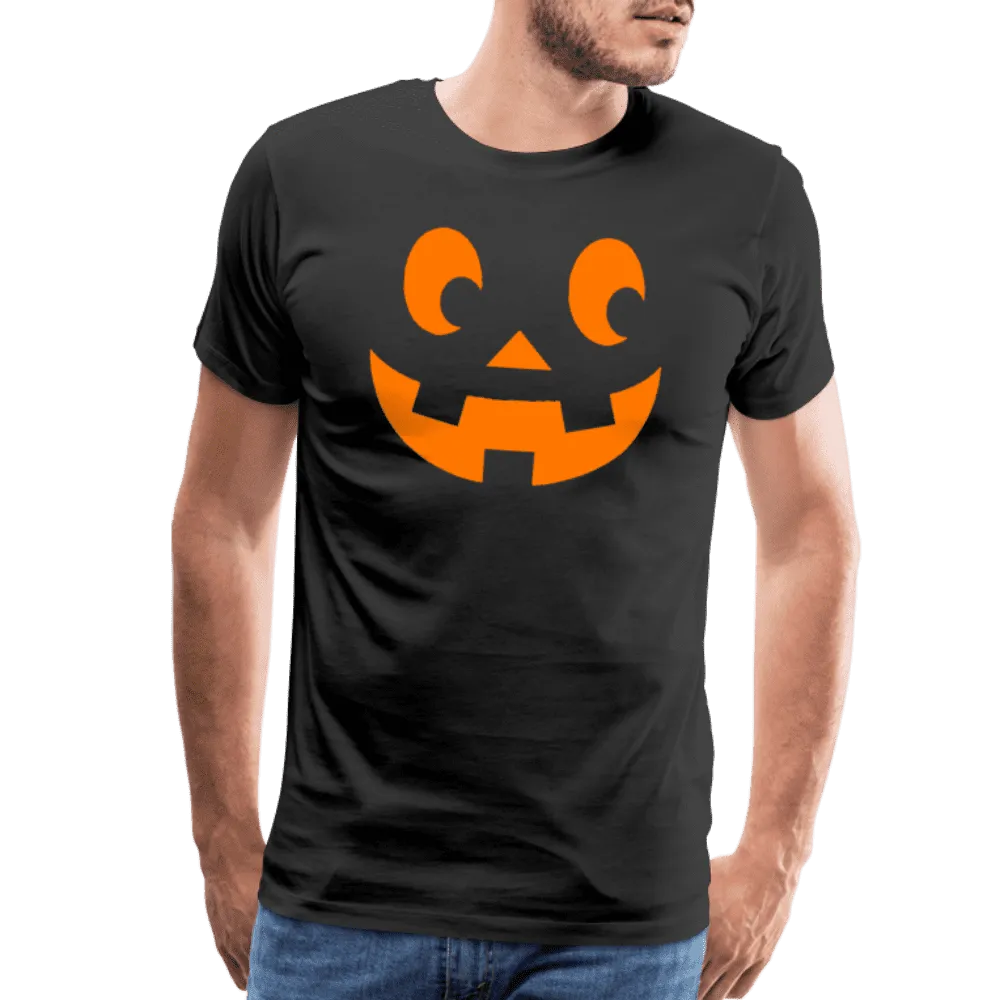 Pumpkin Face Men's Halloween T-Shirt