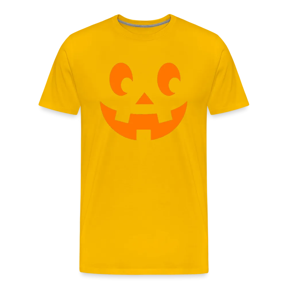 Pumpkin Face Men's Halloween T-Shirt