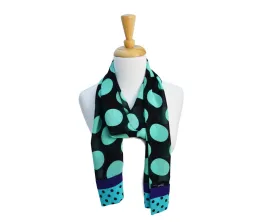 Sky/Blue Dot Venice Scarf