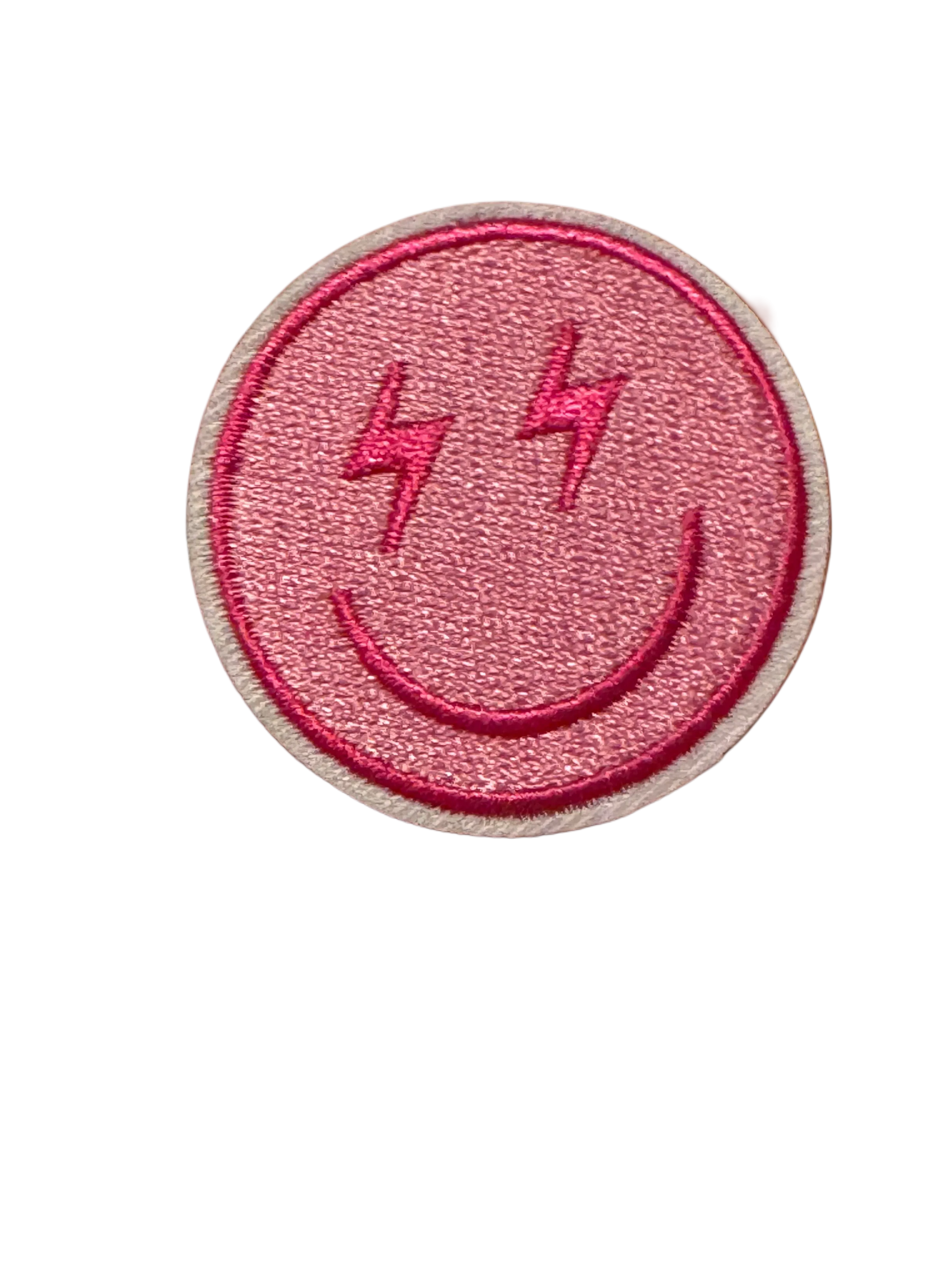 Smiley Face Iron On Patches