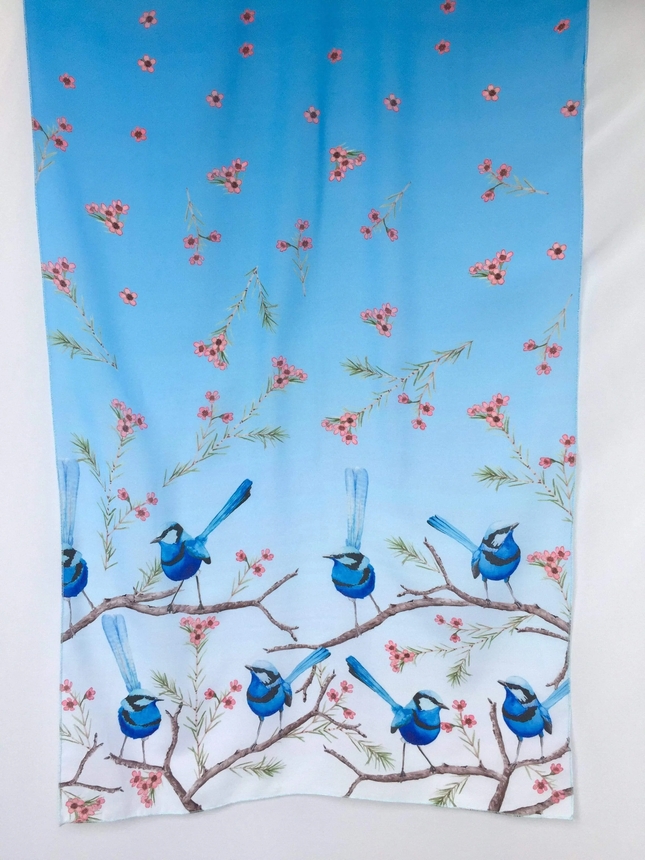 Splendid Blue Wren Scarf