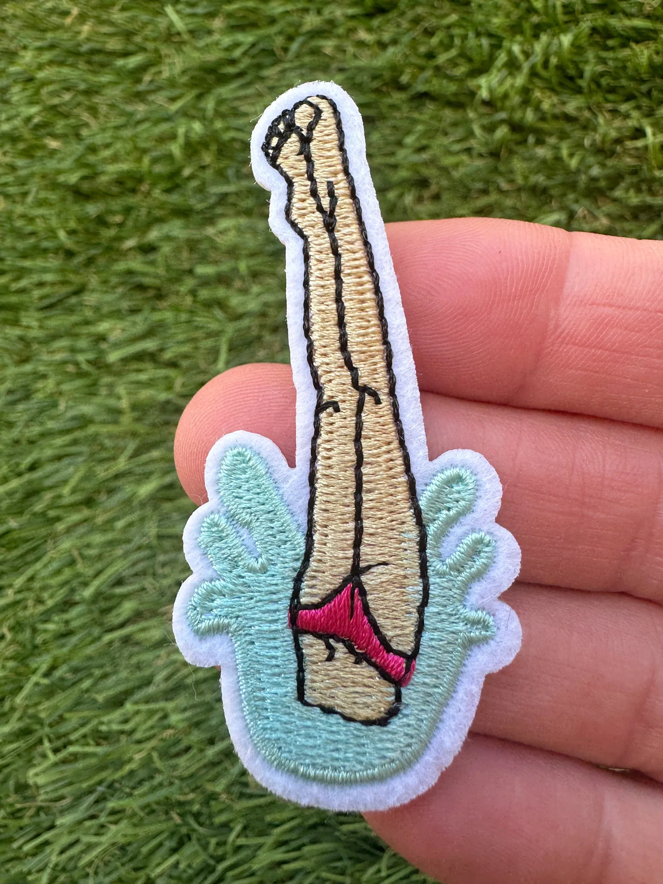 Swim Iron On Patch