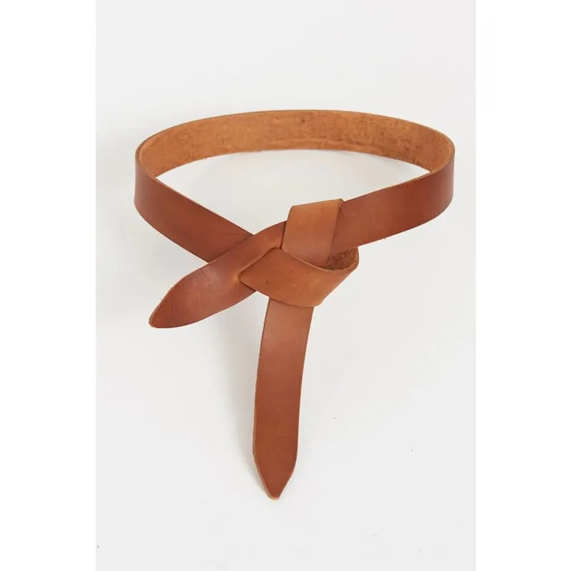 The Easy Leather Belt Tan