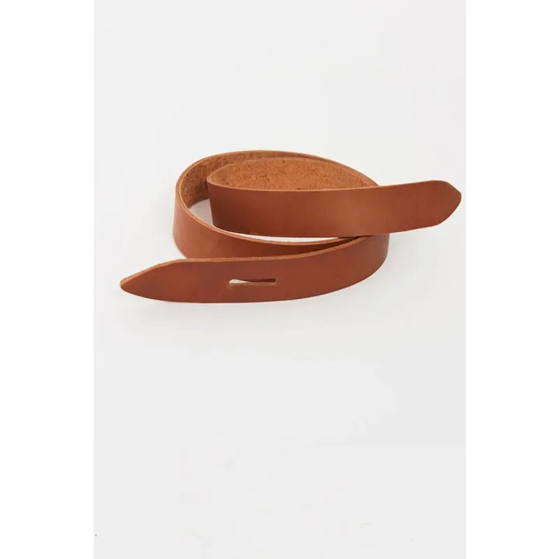 The Easy Leather Belt Tan