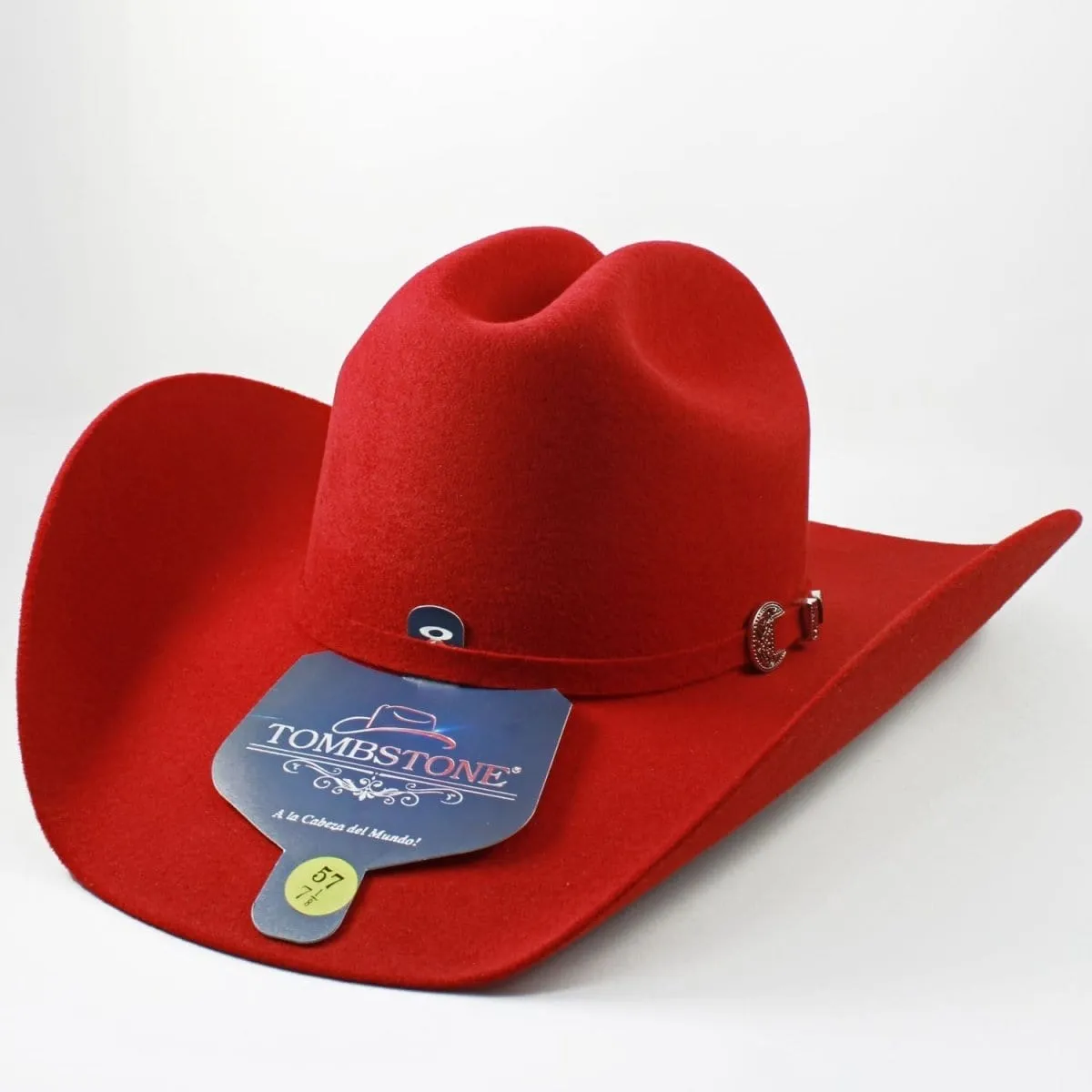 Tombstone 20X Women East West Cowboy Felt Hat Red TOM-MAVRED