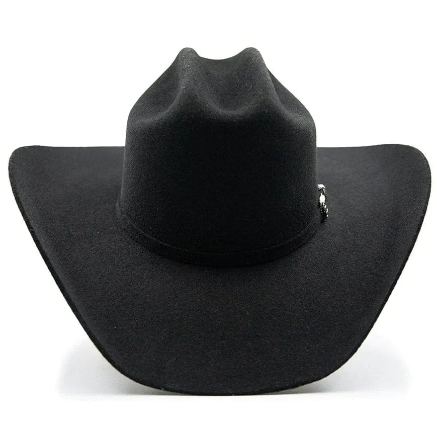 Tombstone 50X Beaver Fur Felt Roper Cowboy Felt Hat Black TOM-2502