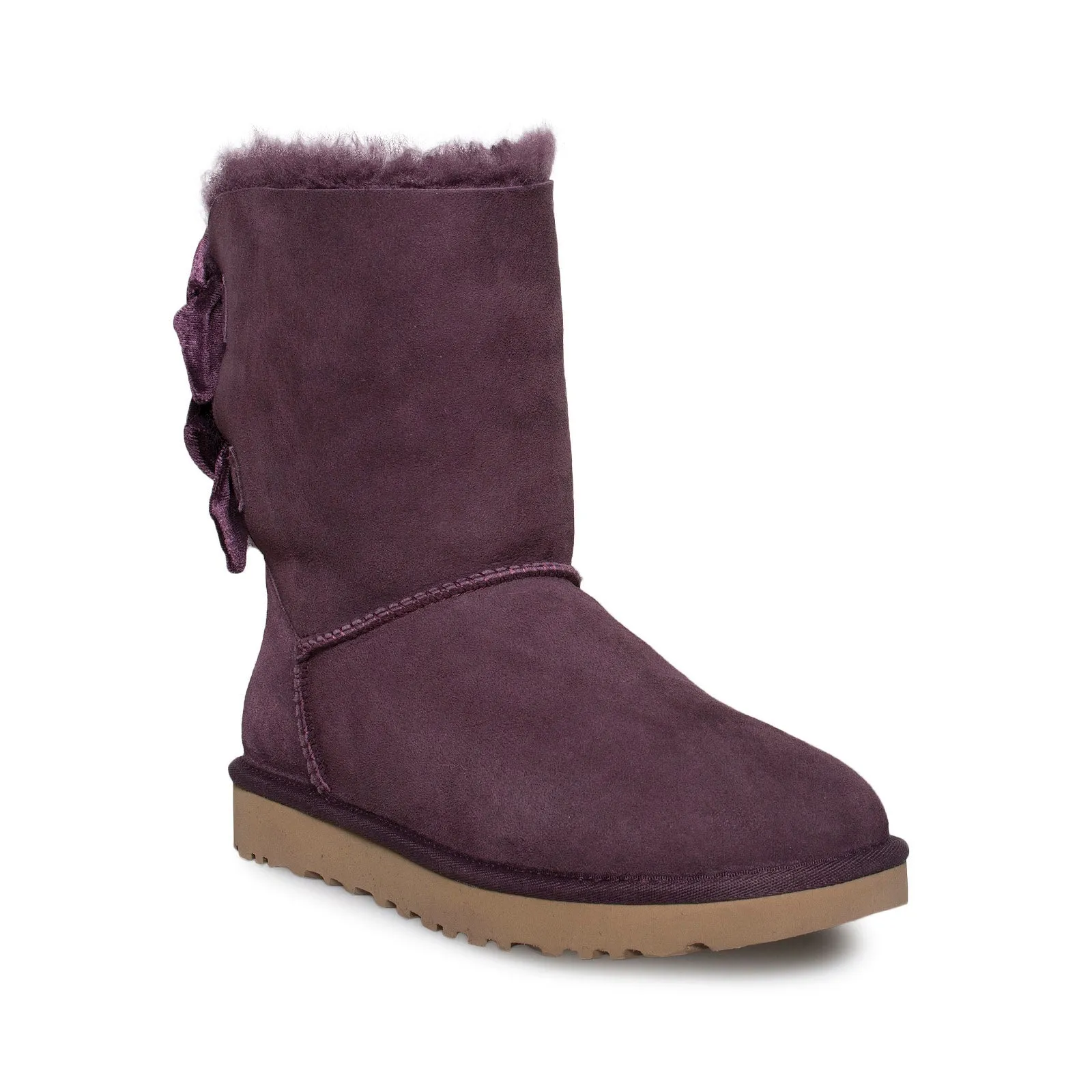 UGG Bailey bow II Velvet Ribbon Port Boots