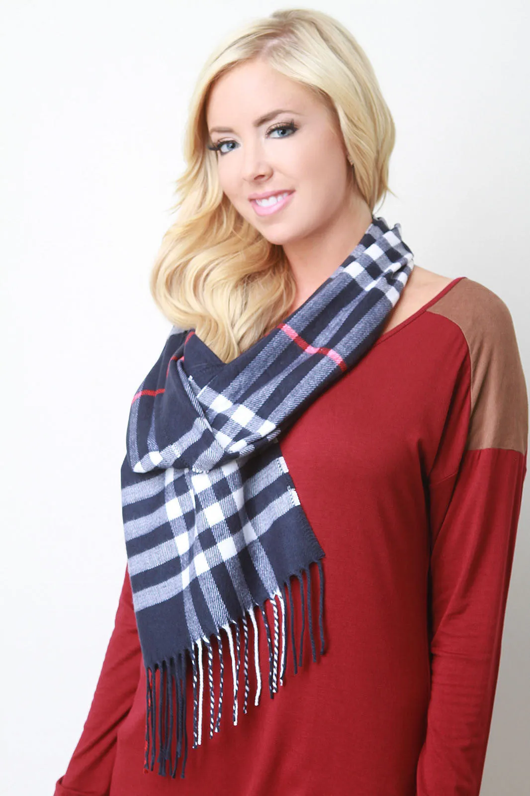 Union Market Check Scarf