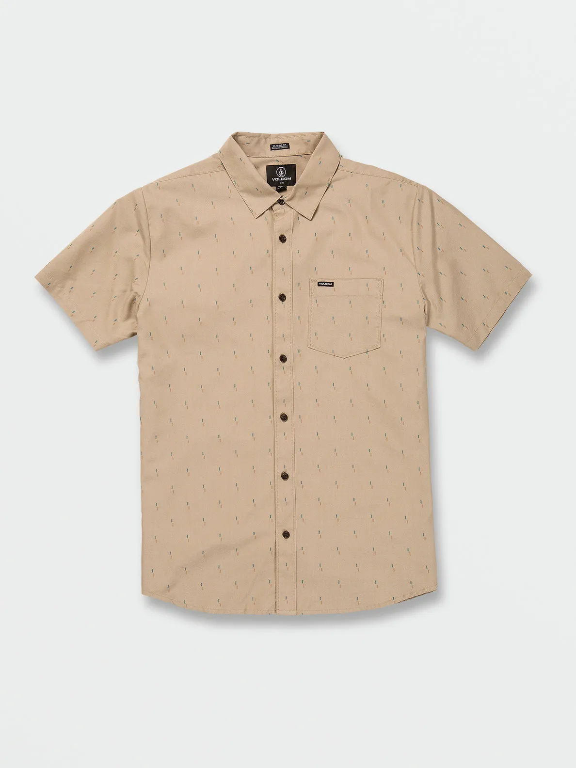 Volcom Graffen Short Sleeve Shirt - Khaki