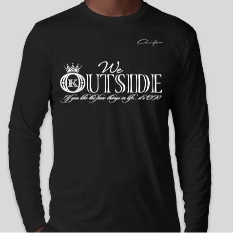 We Outside Long Sleeve T-Shirt